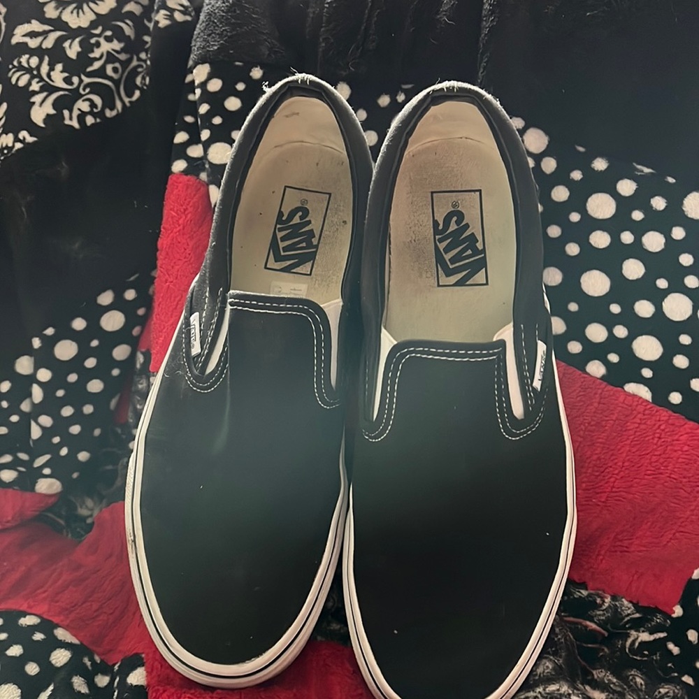 Gently used Vans slip ons